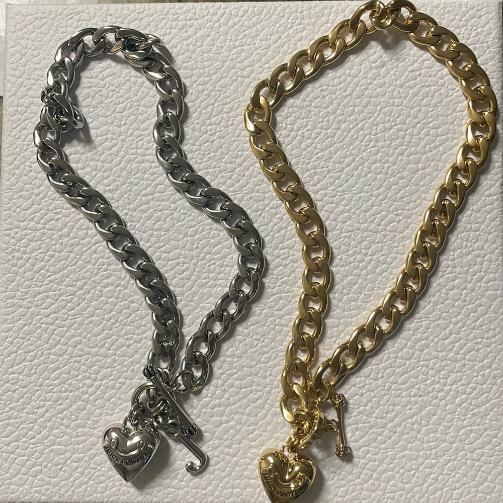 Juicy Couture Original Heart Necklaces